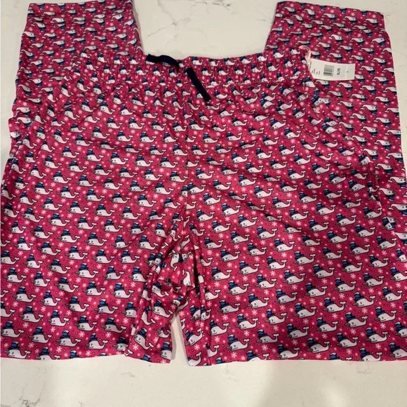 NWT Vineyard Vines holiday girls loungewear pants size XL 16 - Picture 4 of 8
